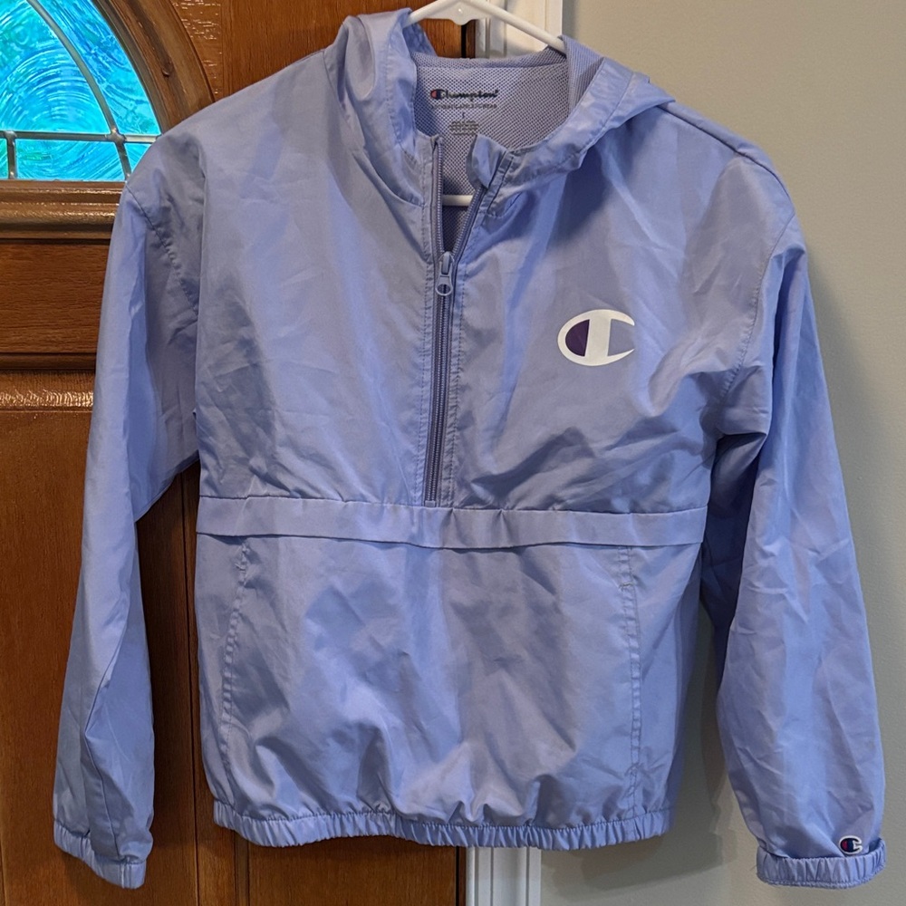 Champion Sky Blue Pullover Jacket